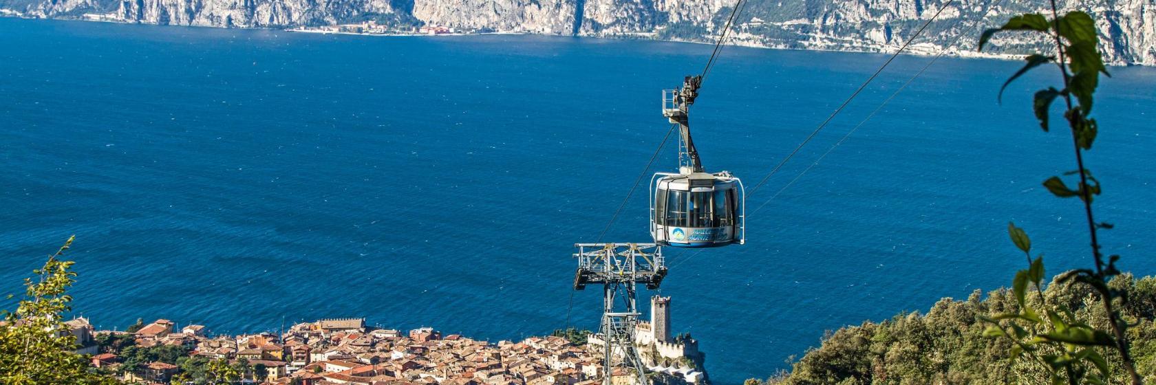 der Sessellift Prà Alpesina-Monte Baldo